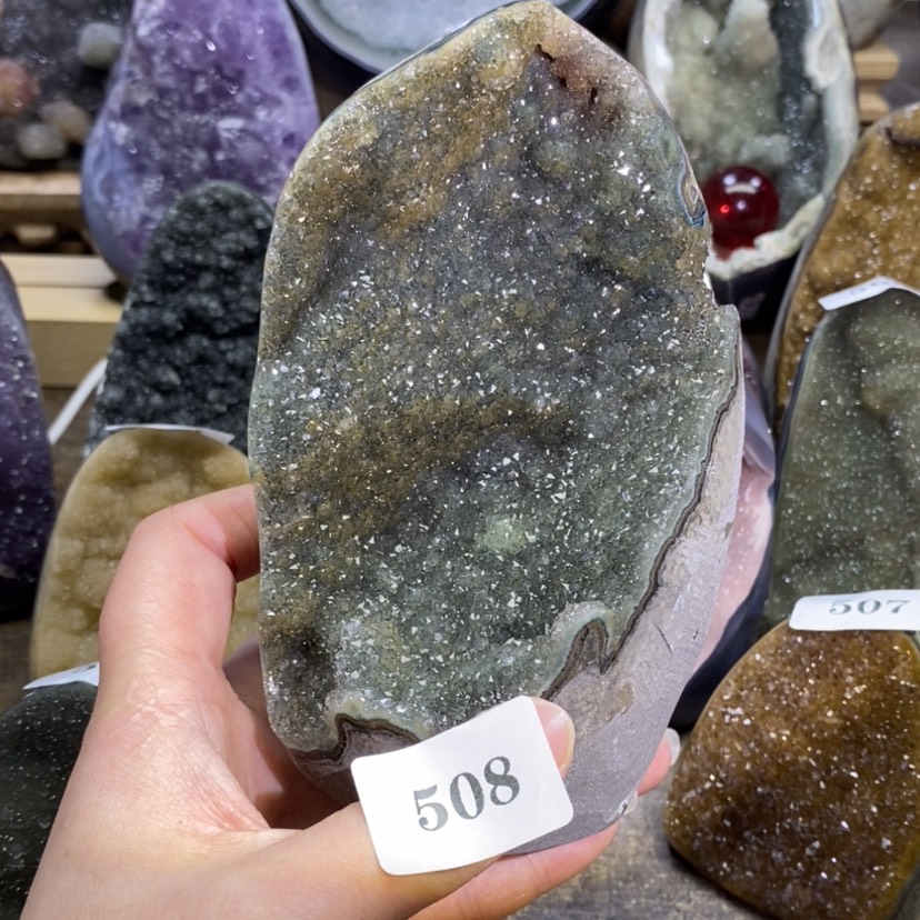 【闪购商品】未镶嵌大型摆件（非配饰）紫晶