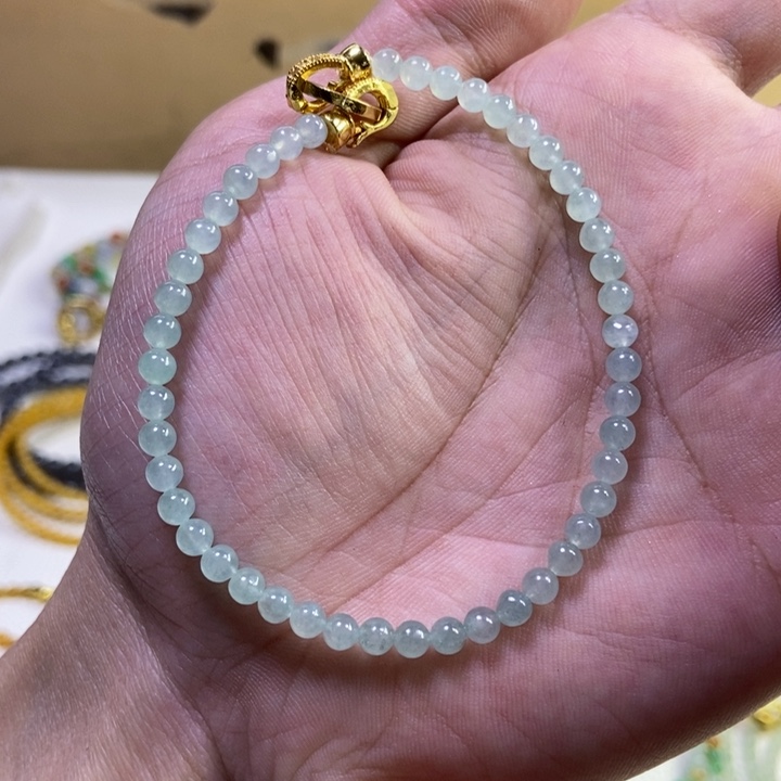 定制翡翠未镶嵌缅甸翡翠a货卡3.9