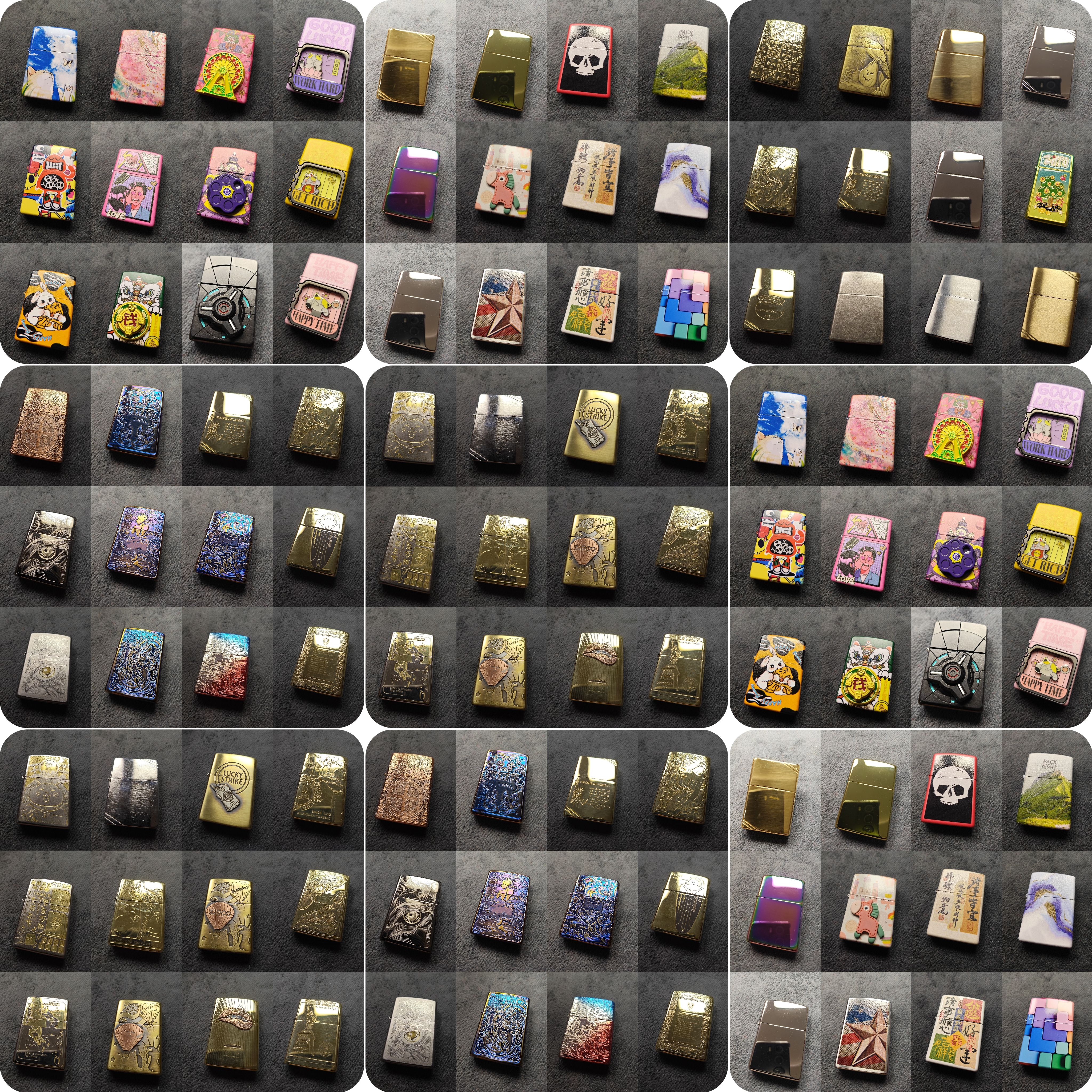 小龙播播间正品ZP火机单壳