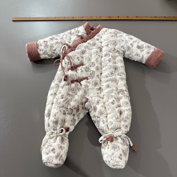 宝宝棉花衣手工棉衣棉裤儿童冬季厚款棉衣