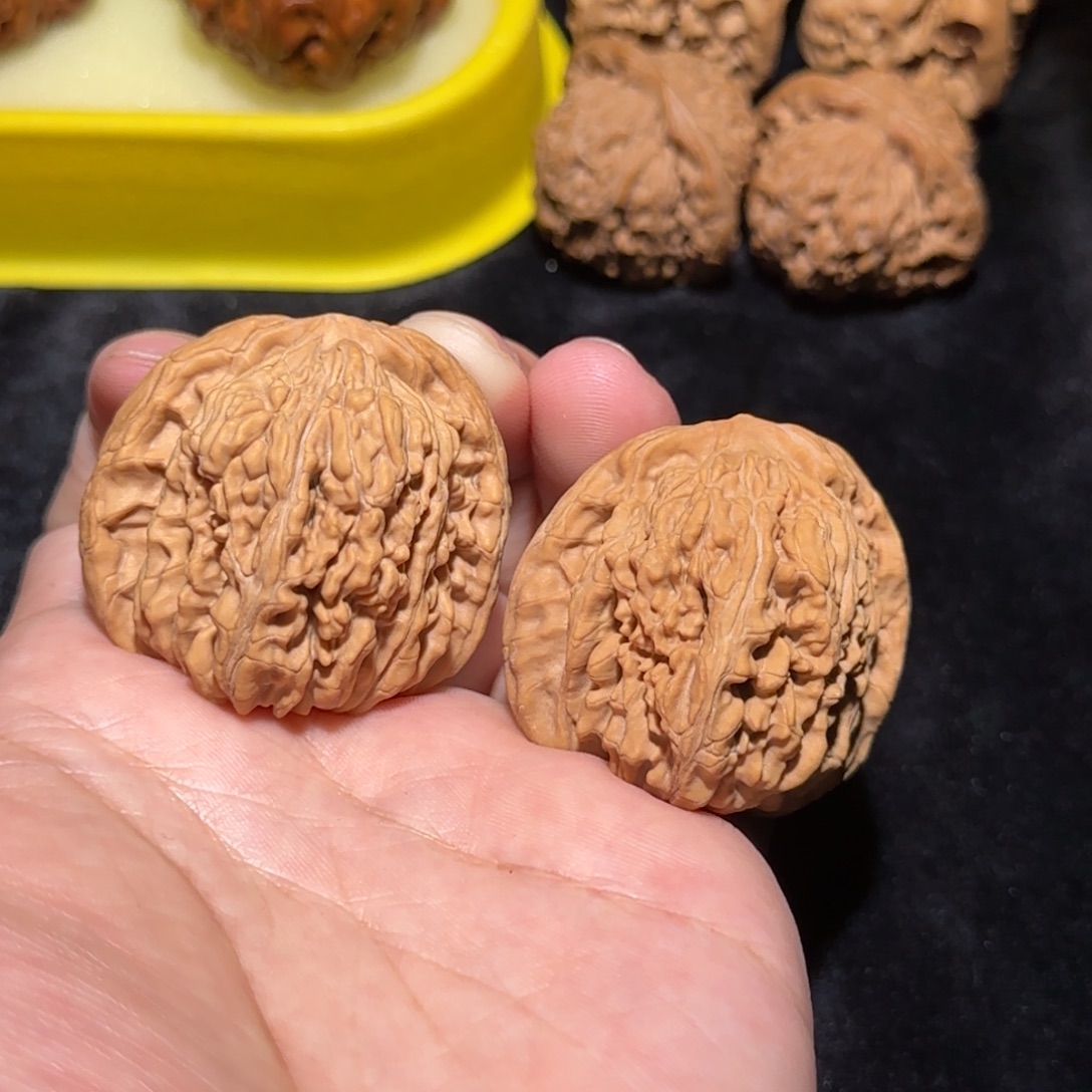 文玩核桃吊坠四座楼