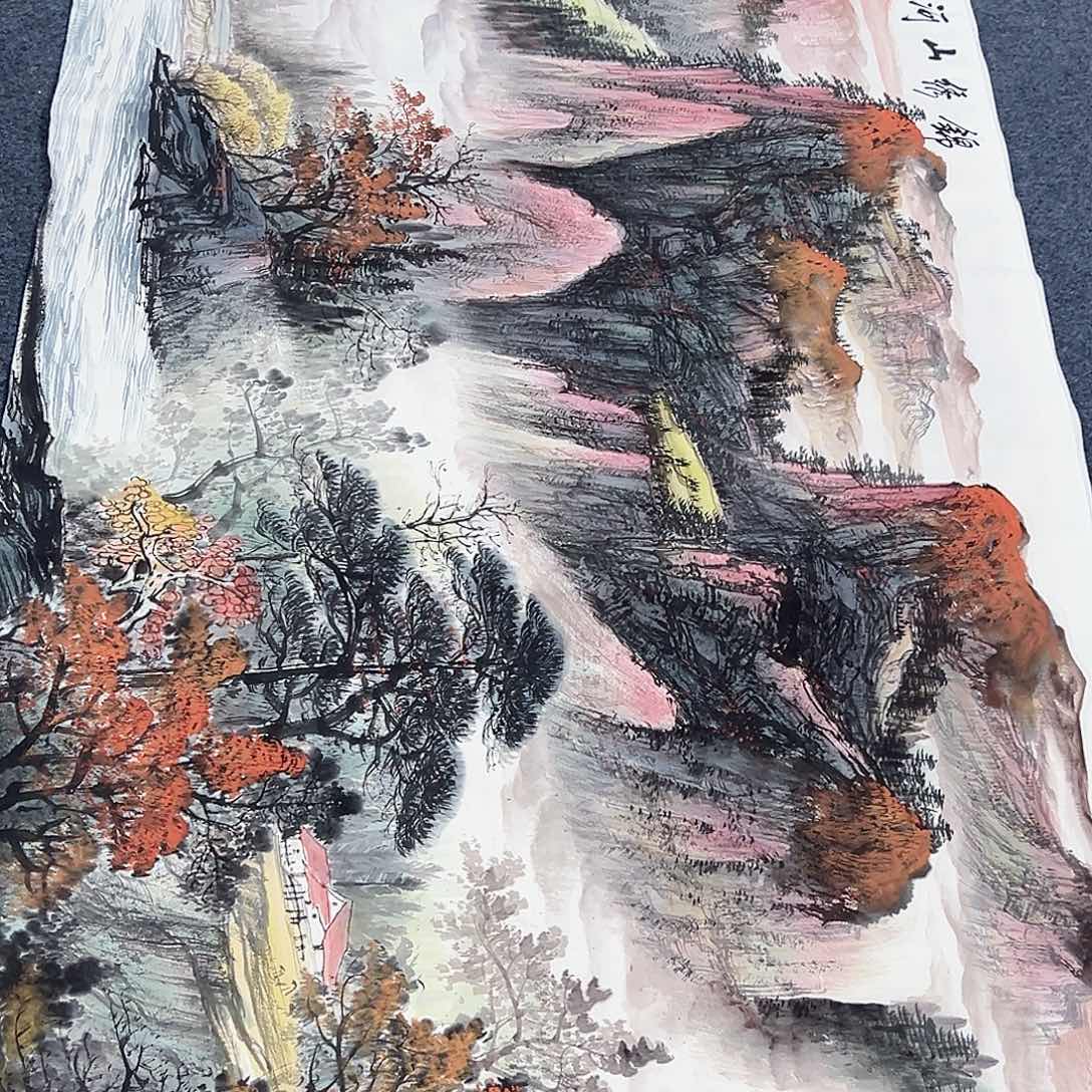 国画事事顺心如意万事如意