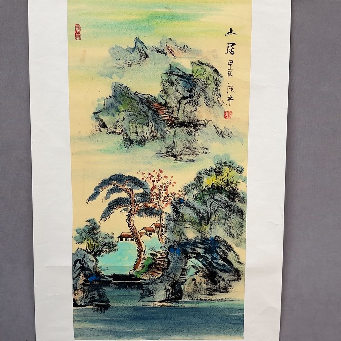 国画亲笔手绘原创