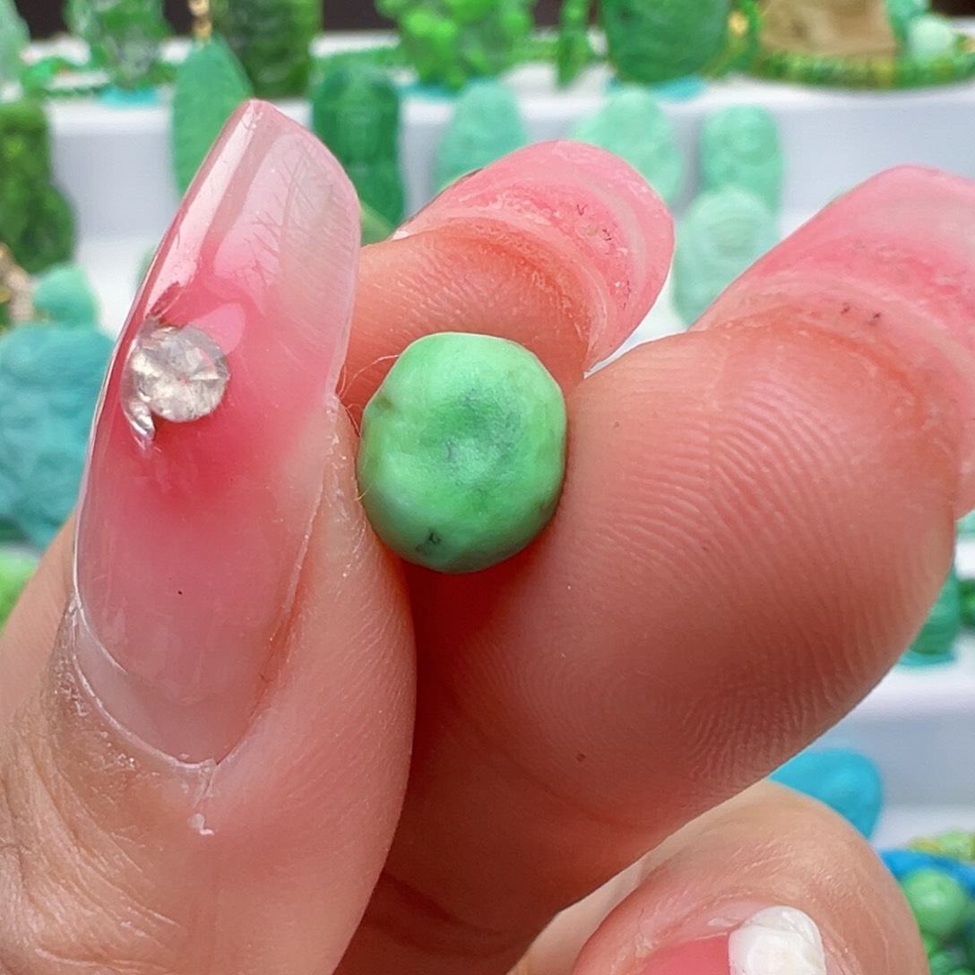 绿松石未镶嵌绿松石  主播万丽