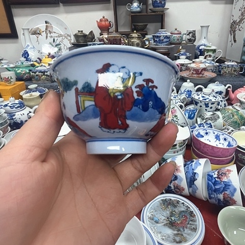 杯子景德镇陶瓷主人杯