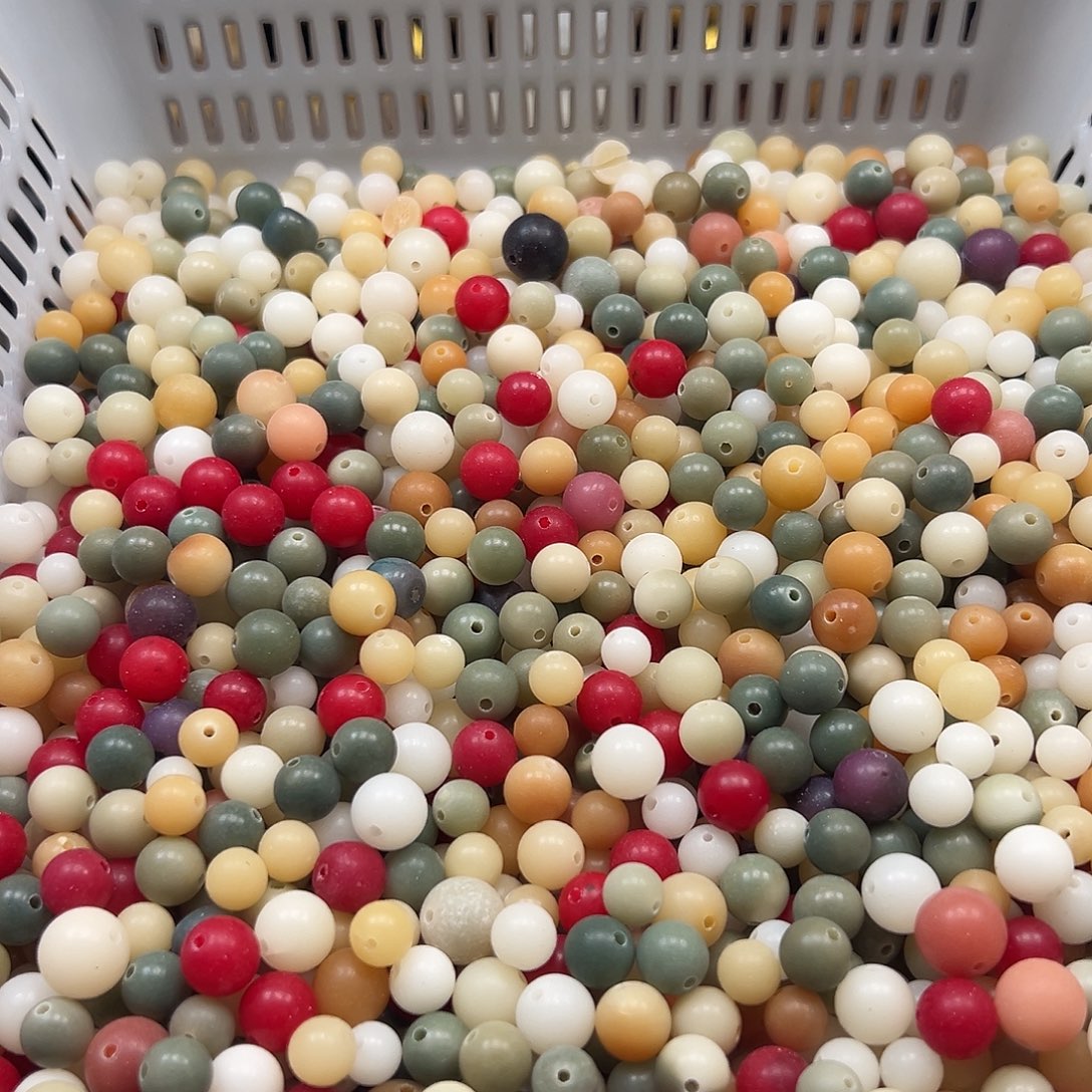 M***G手串菩提根/象牙果微瑕圆混1800颗