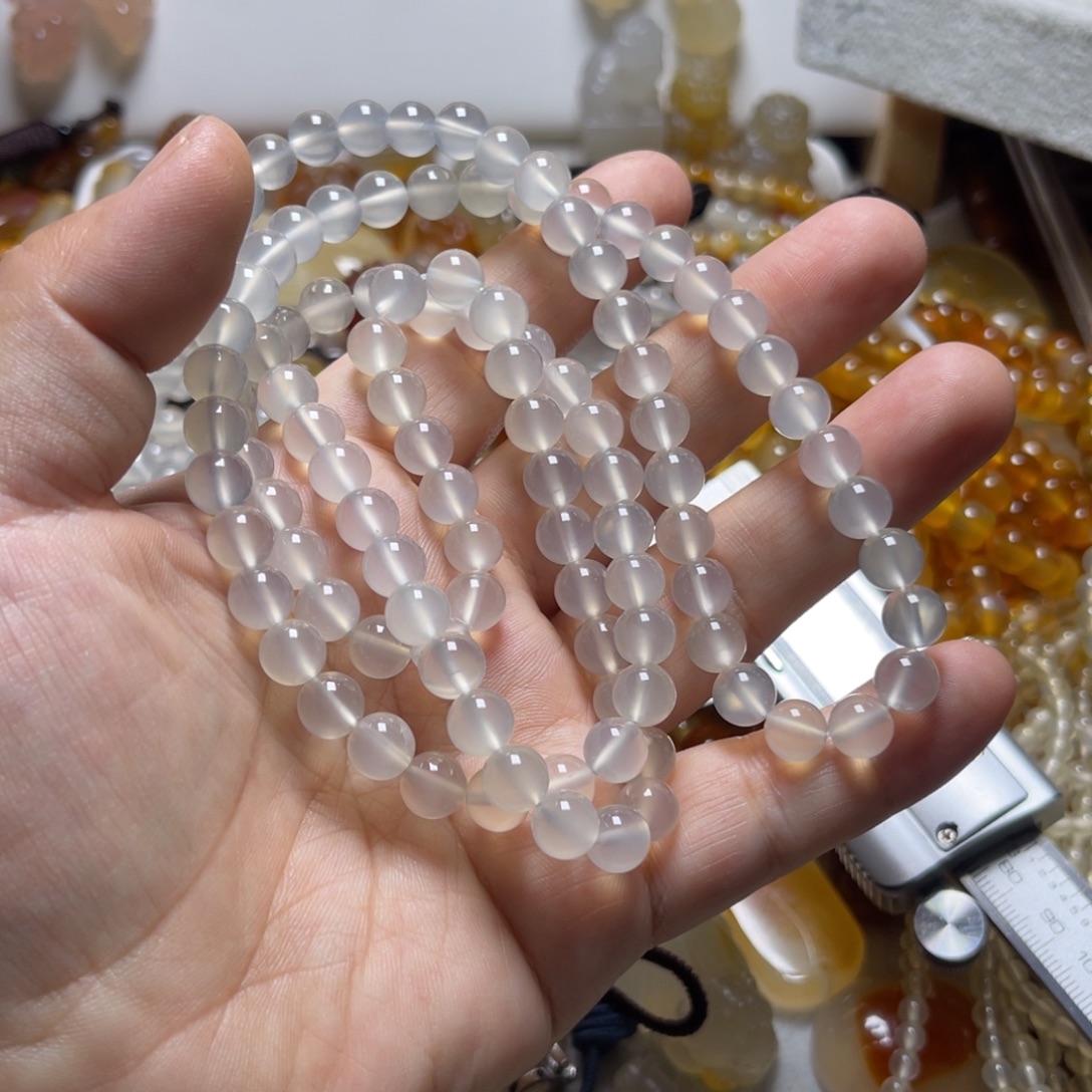 ●***体玛瑙/玉髓未镶嵌颈饰009