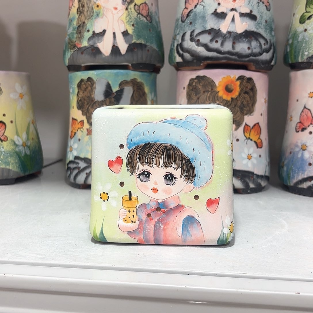 紫砂花盆手工花盆默认微瑕8/10微瑕