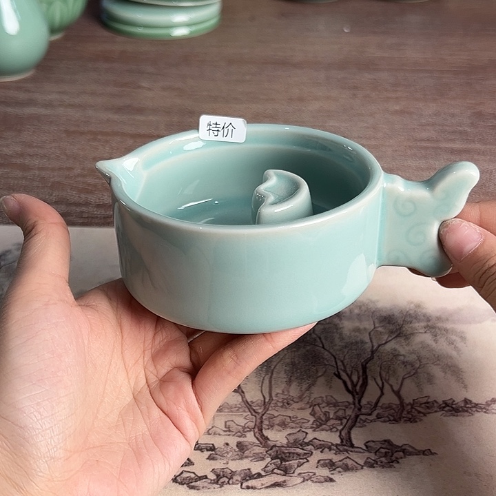 小米茶器龙泉青瓷