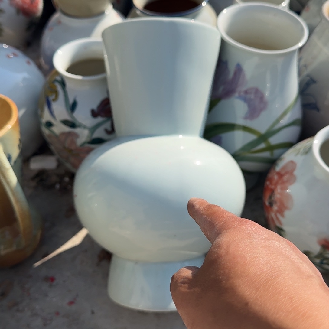 陶瓷微瑕景德镇手工花器