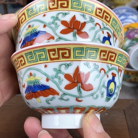 景德镇陶瓷藏式茶碗