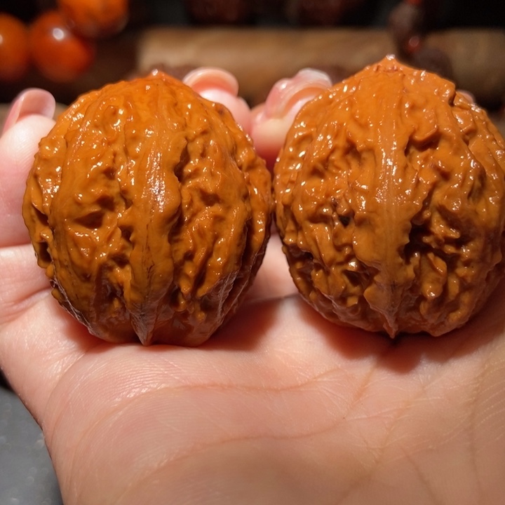 把件文玩核桃东北楸子小雪11