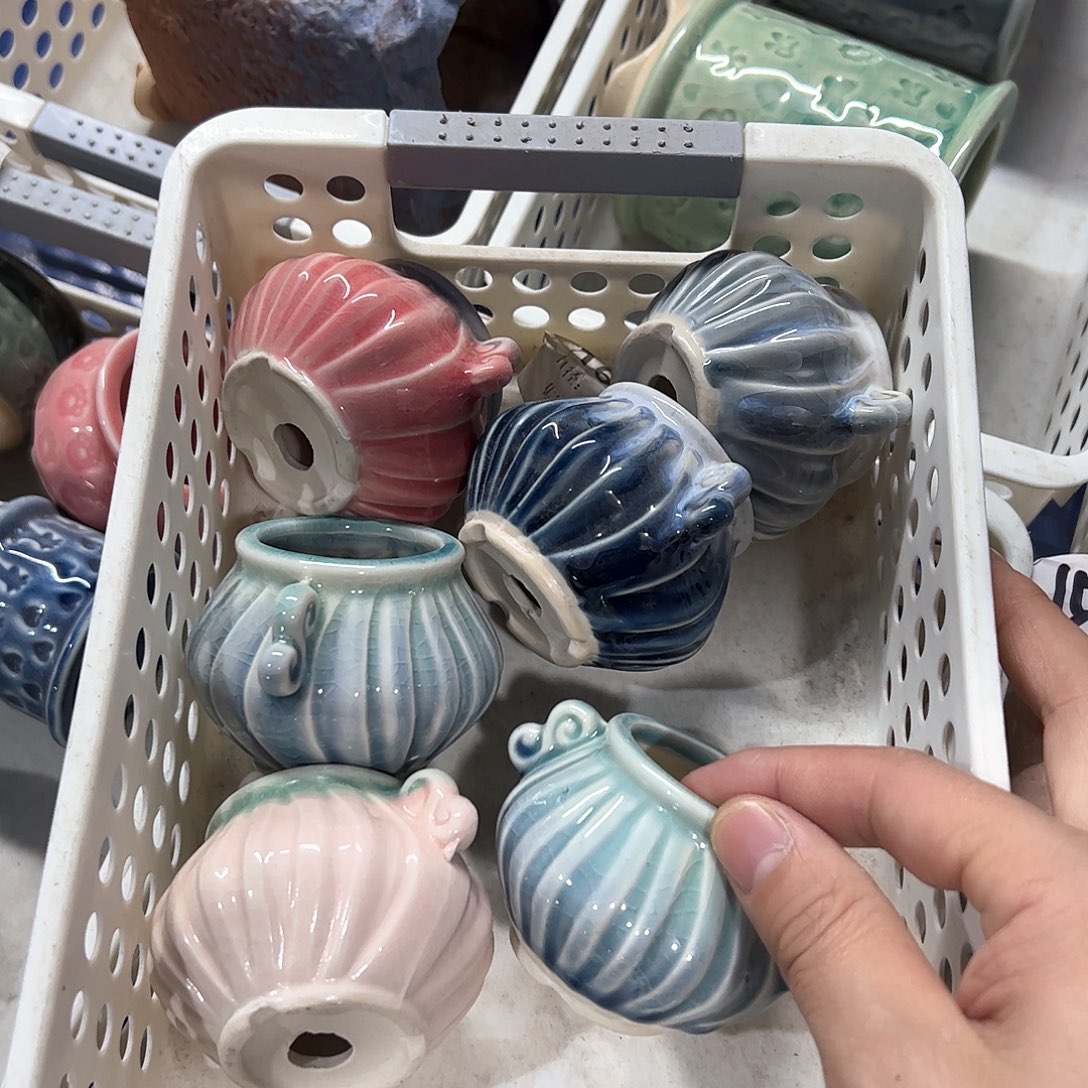 陶瓷多肉小花盆@@1655