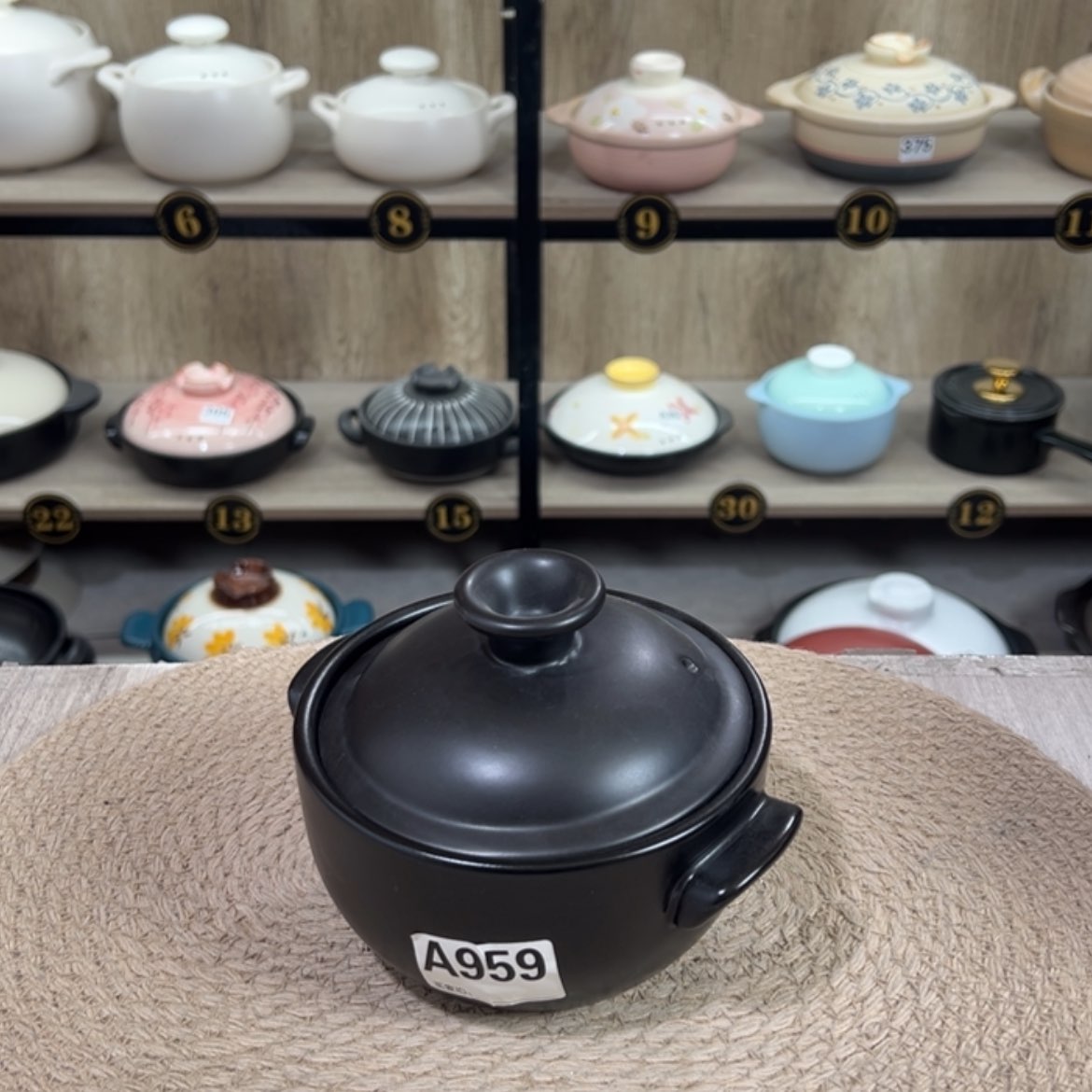 【闪购商品】口径14厘米高7厘米小砂锅微瑕疵959