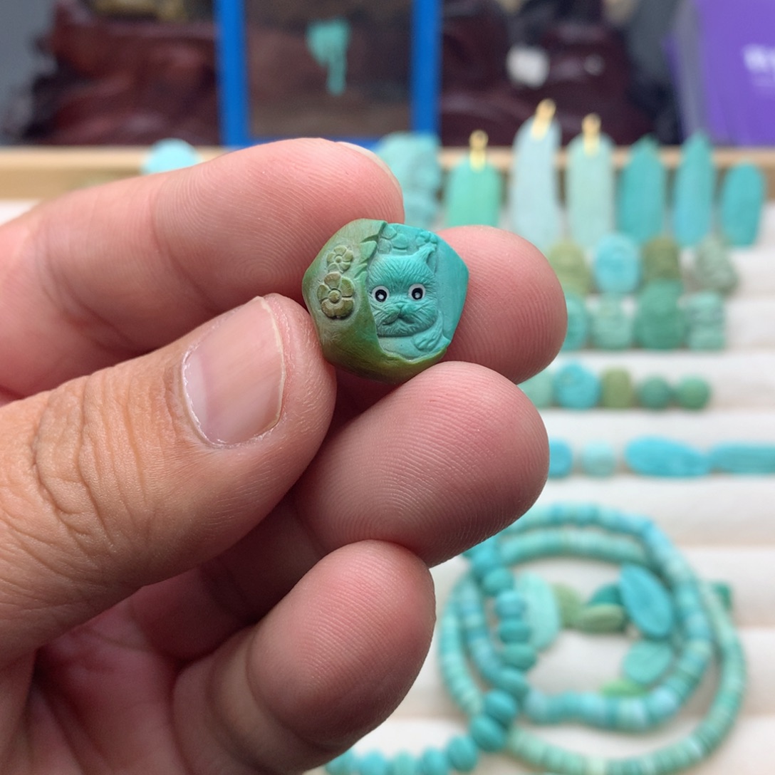 【闪购商品】绿松石珠宝奇石未镶嵌