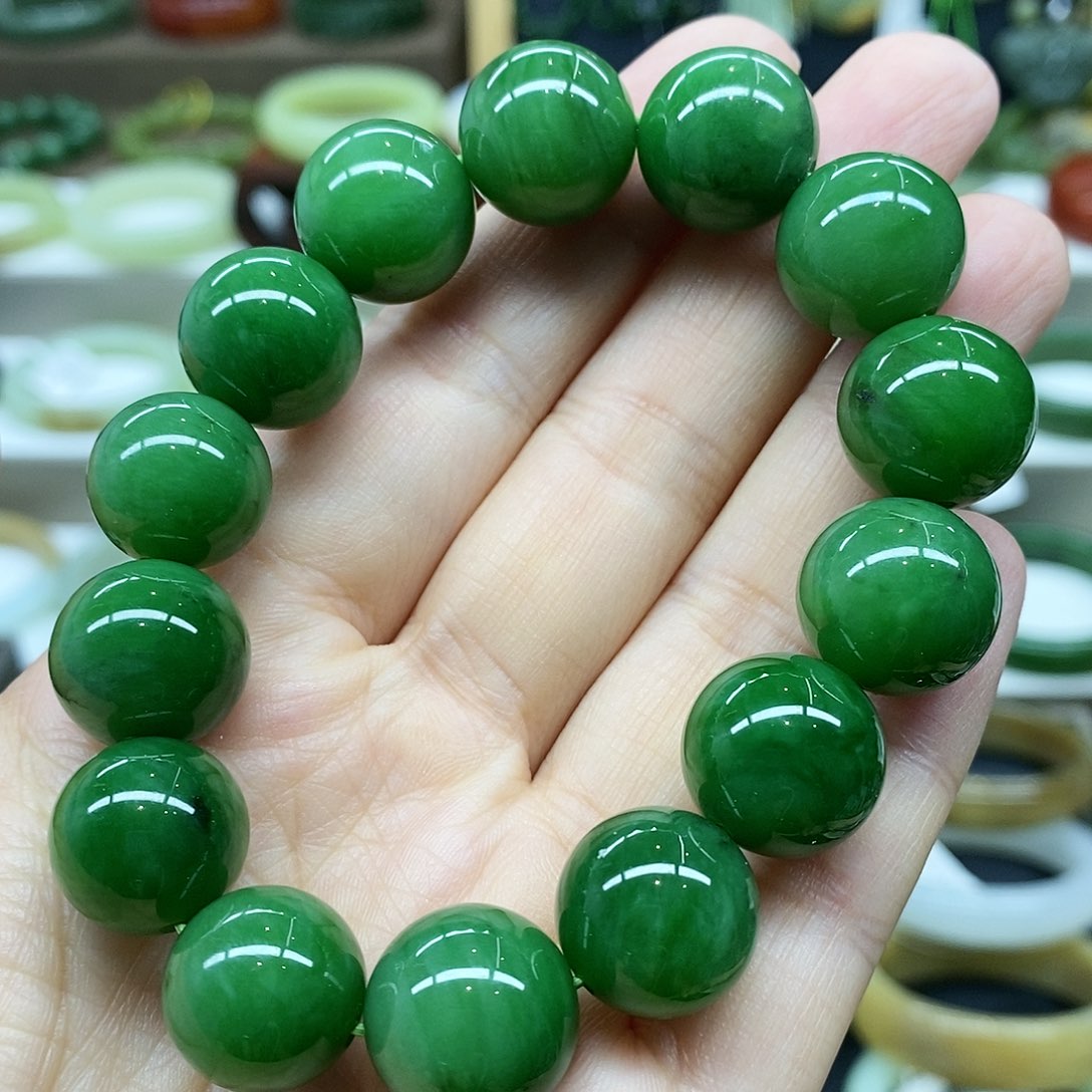【闪购商品】和田玉（碧玉）未镶嵌手链