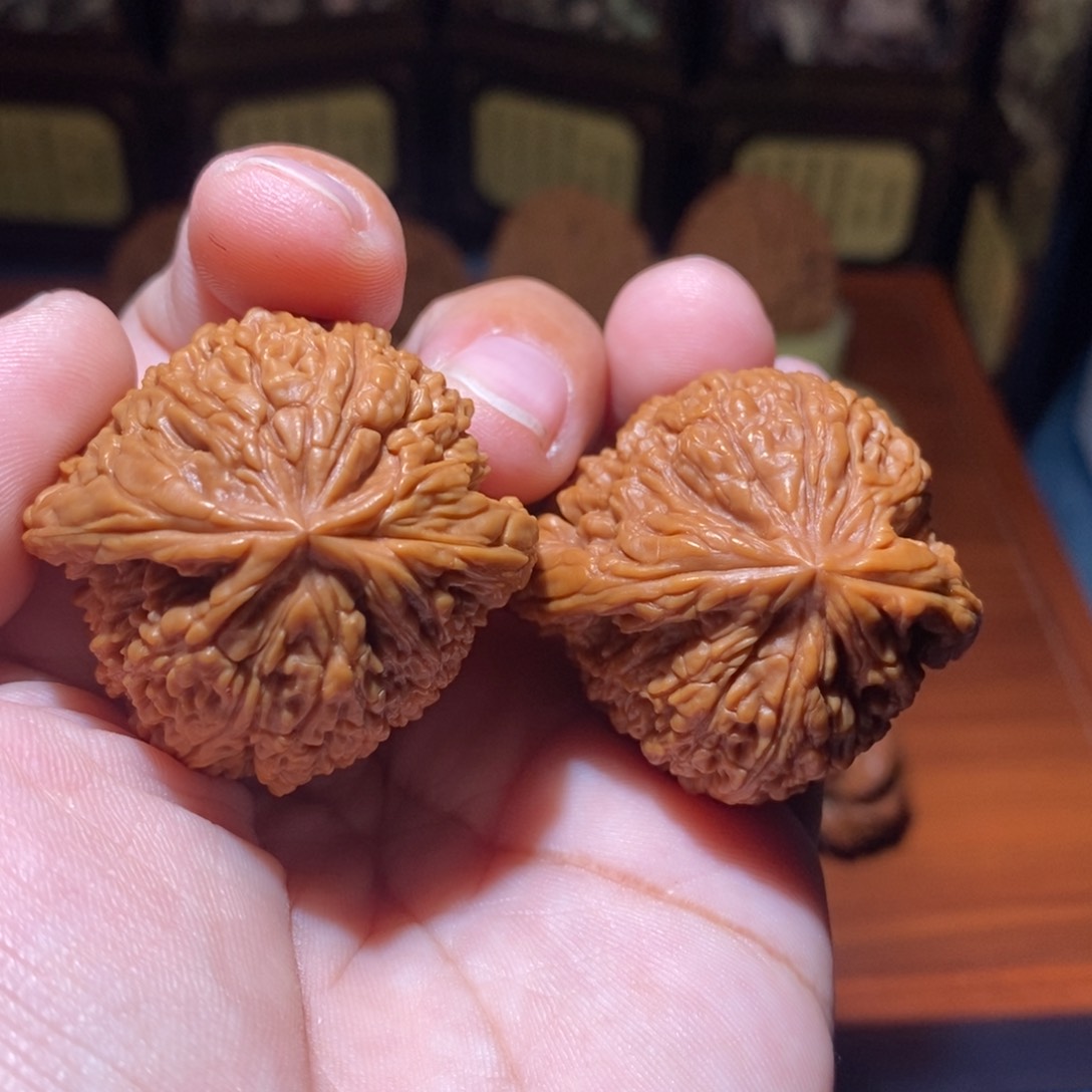 吊坠文玩核桃米*拉38老树拉丝团子南疆