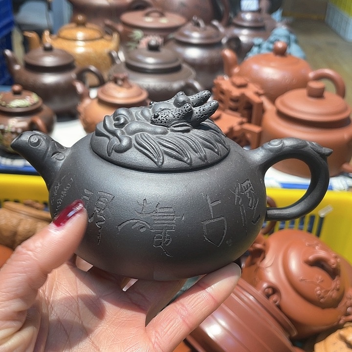 紫砂茶壶350cc宜兴紫砂壶