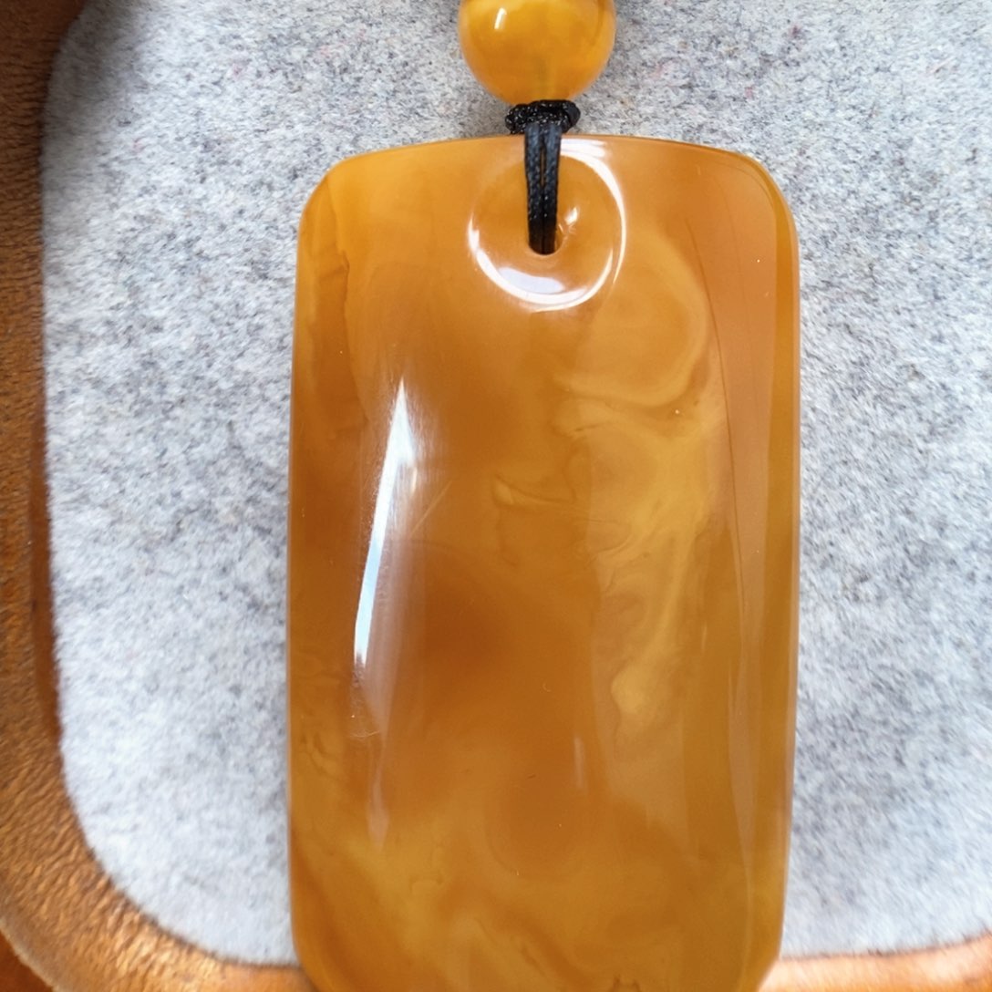 未镶嵌蜜蜡项链蜜蜡吊坠