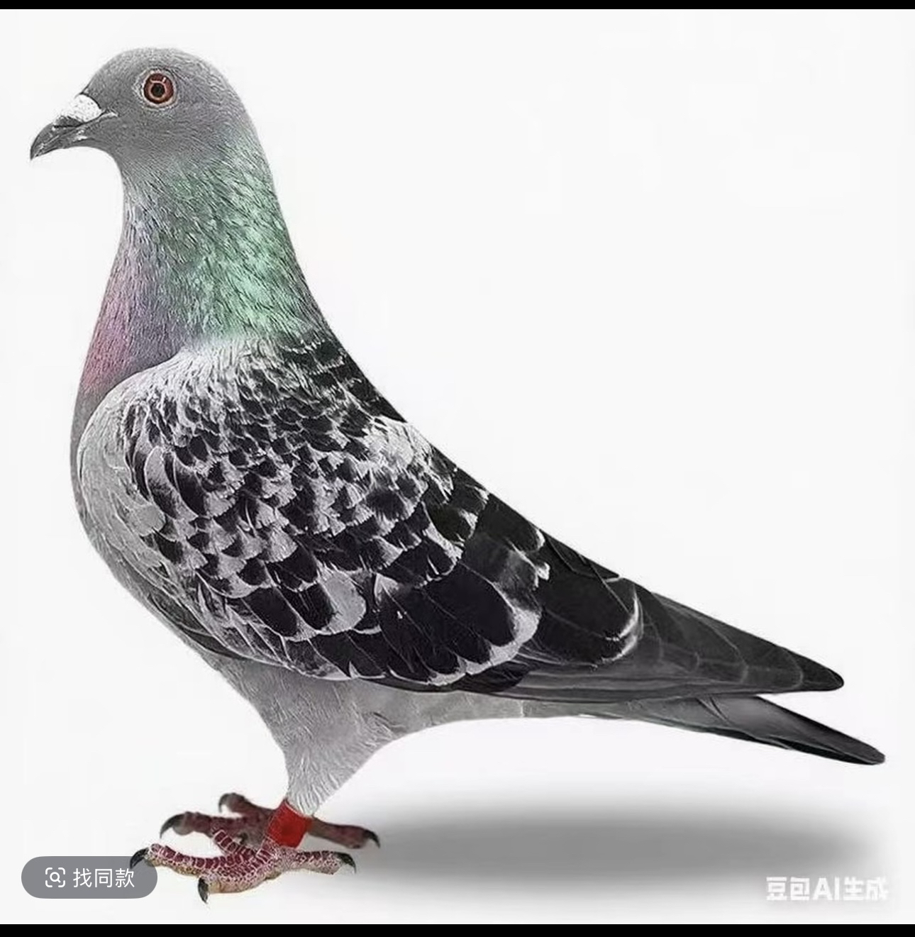 高品质鸽子模型赛鸽用具