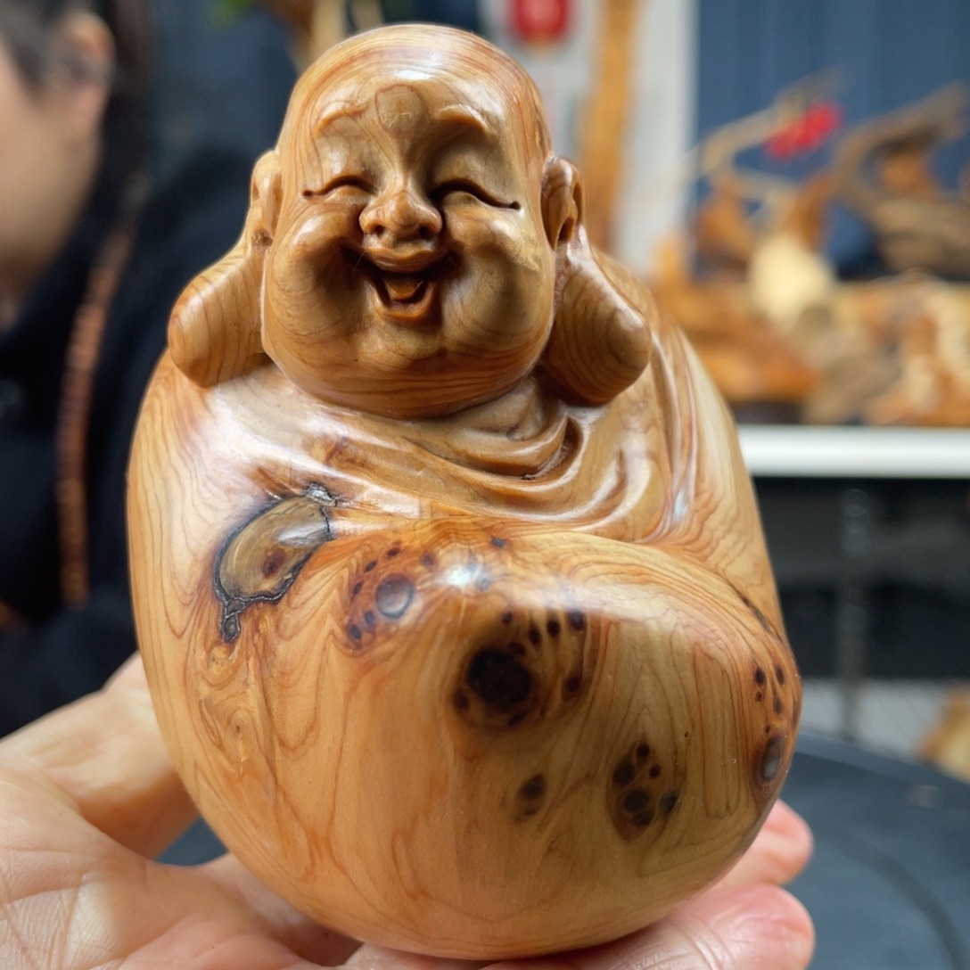 柏木（崖柏）手把件