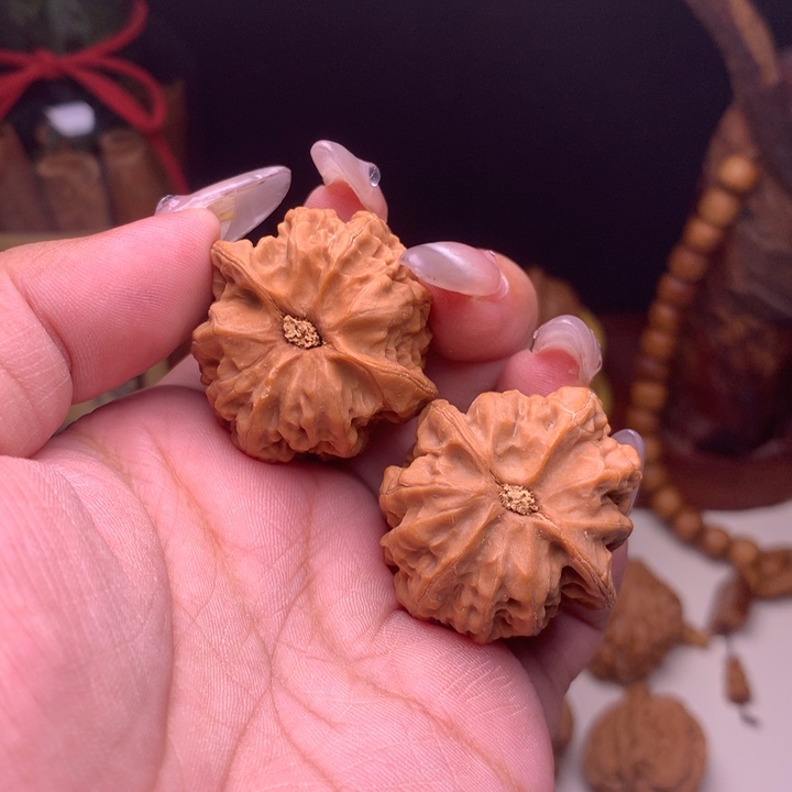 文玩核桃把件佛度