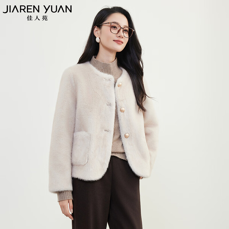 【达人专属】佳人苑毛呢外套冬季新款JW543001