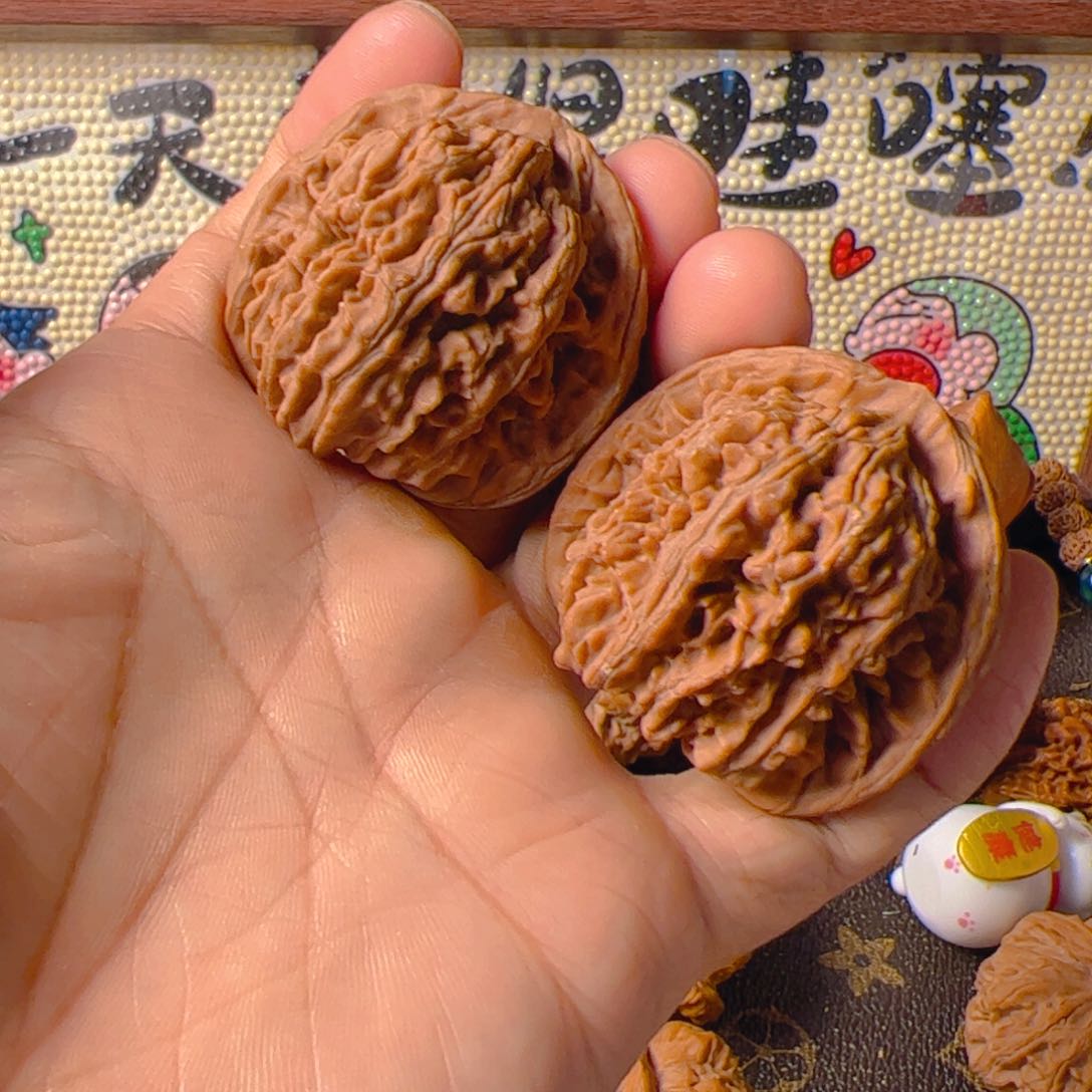 把件文玩核桃四座楼45