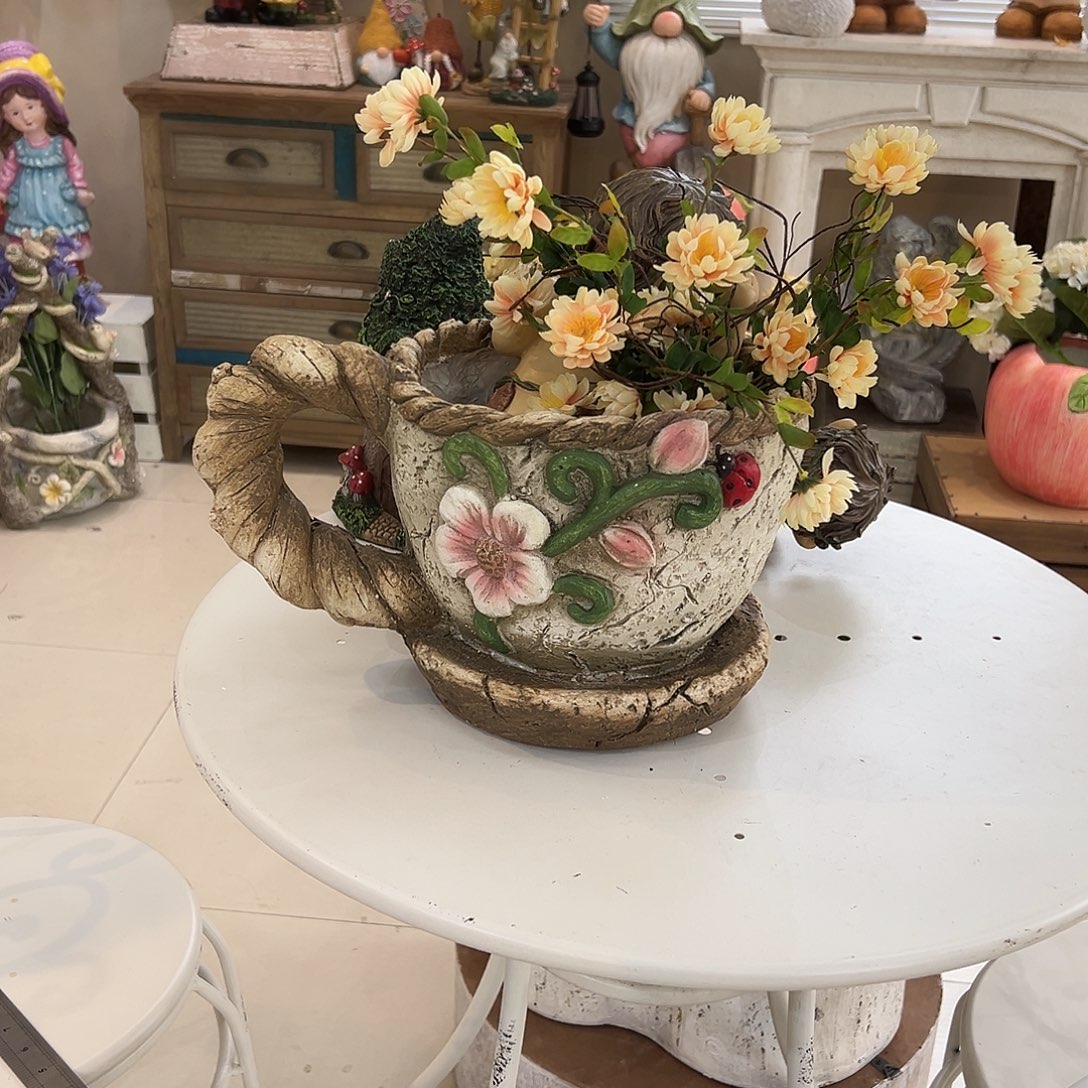 花园摆件红红火火