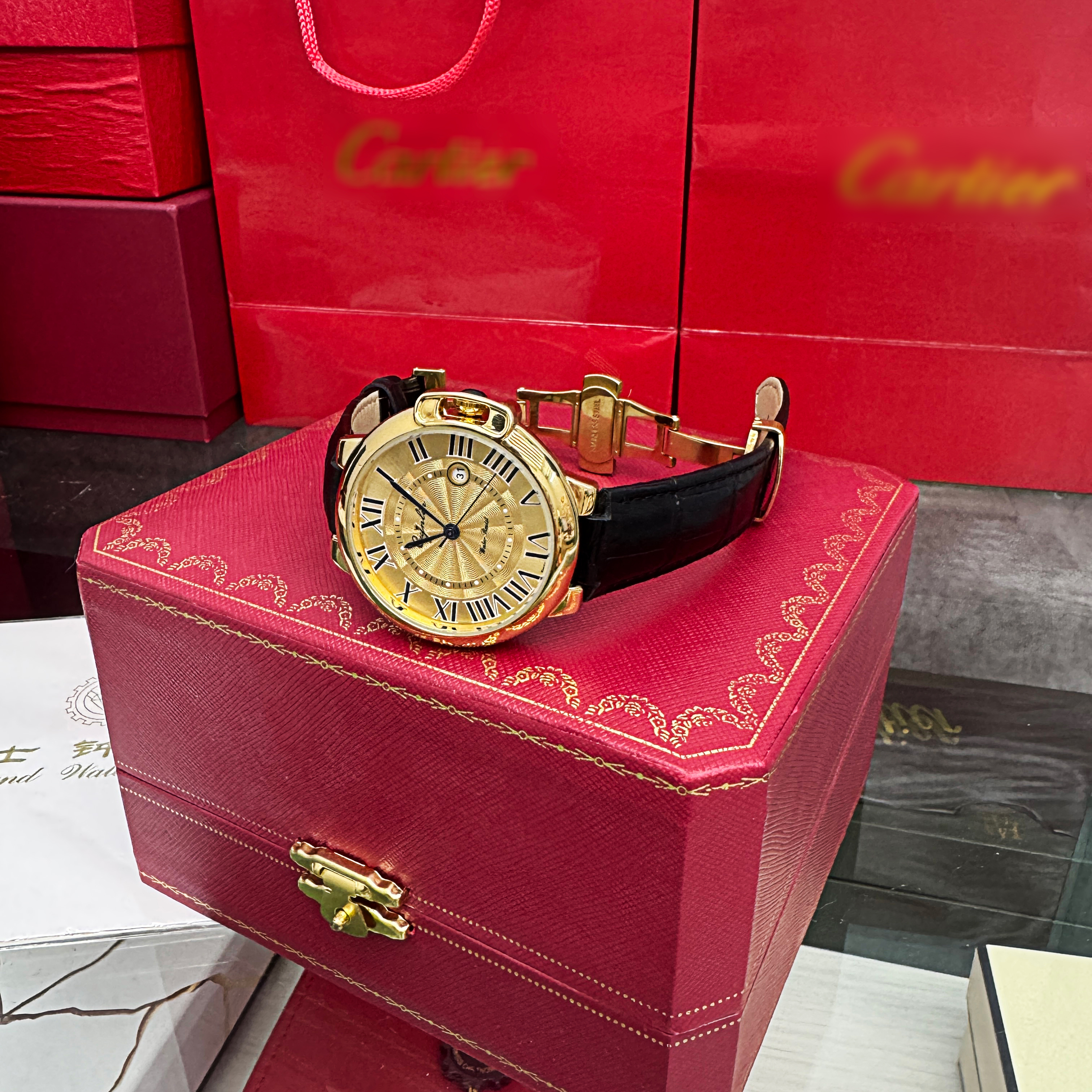 高端定制复刻男女通用全自动机芯男士潮流腕表（贝贝8）