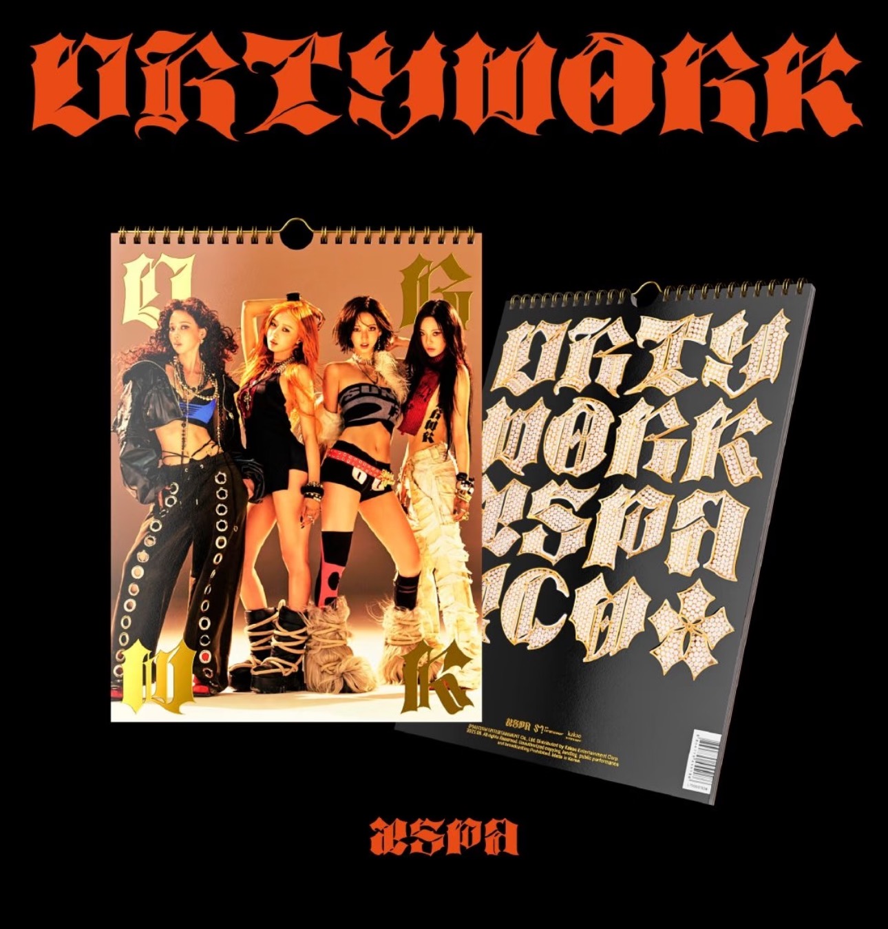 【国现】吒 aespa 新回归 单曲 Singel Dirty Work专辑小卡 周边