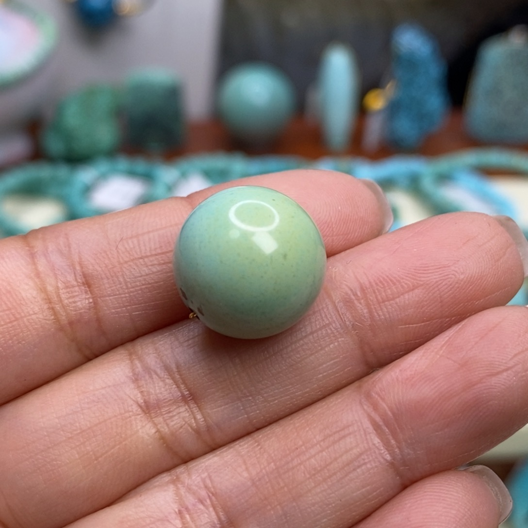 绿松石未镶嵌珠宝奇石14.8