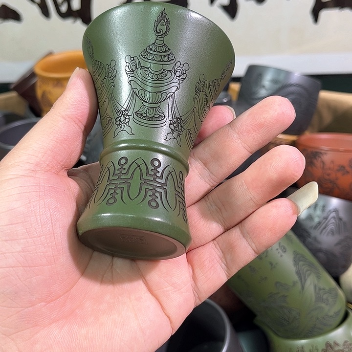 茶杯紫砂全手工紫砂主人杯