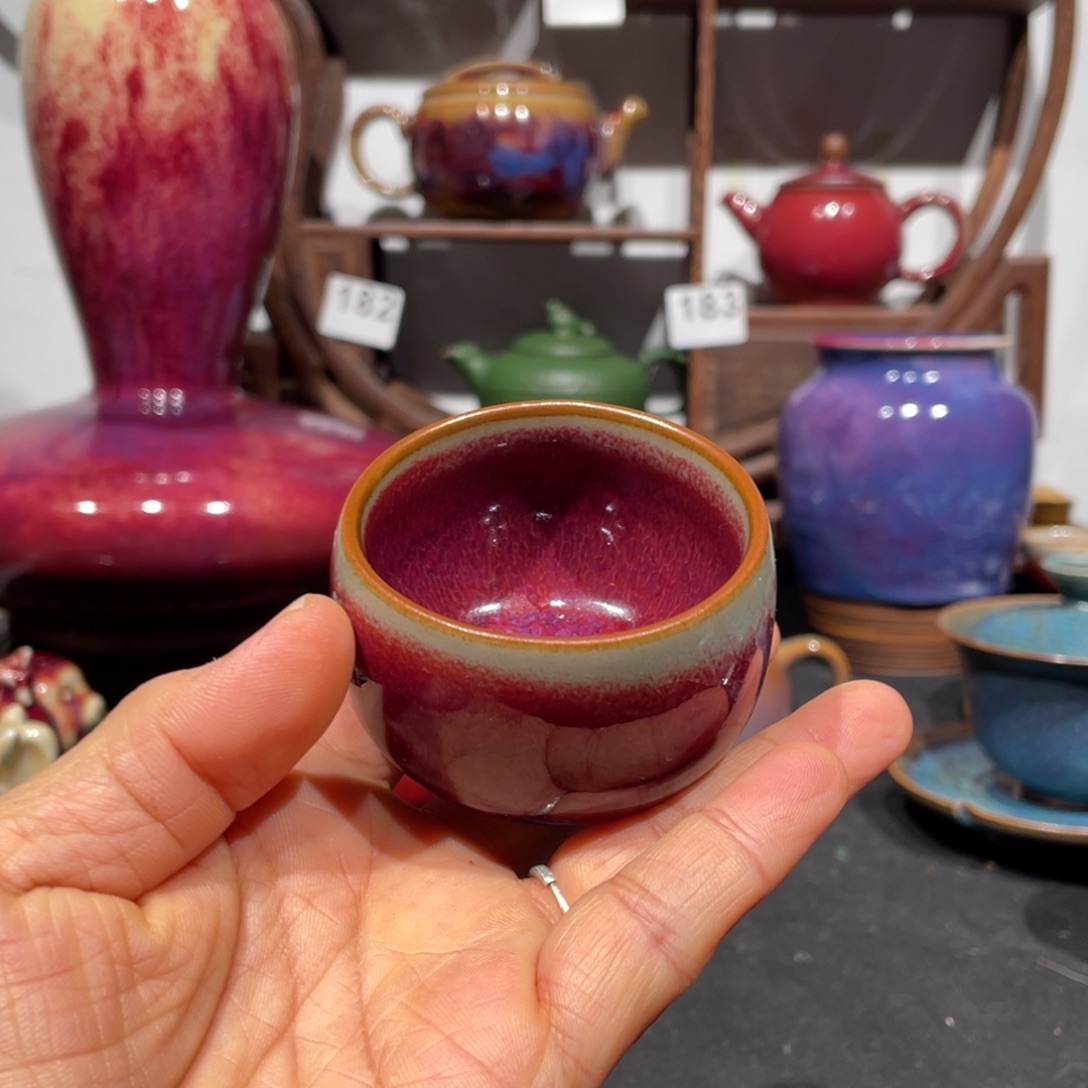 中国神后钧瓷茶器