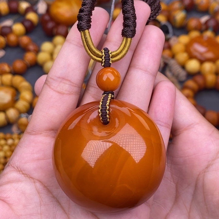 琥珀未镶嵌裸石蜜蜡L