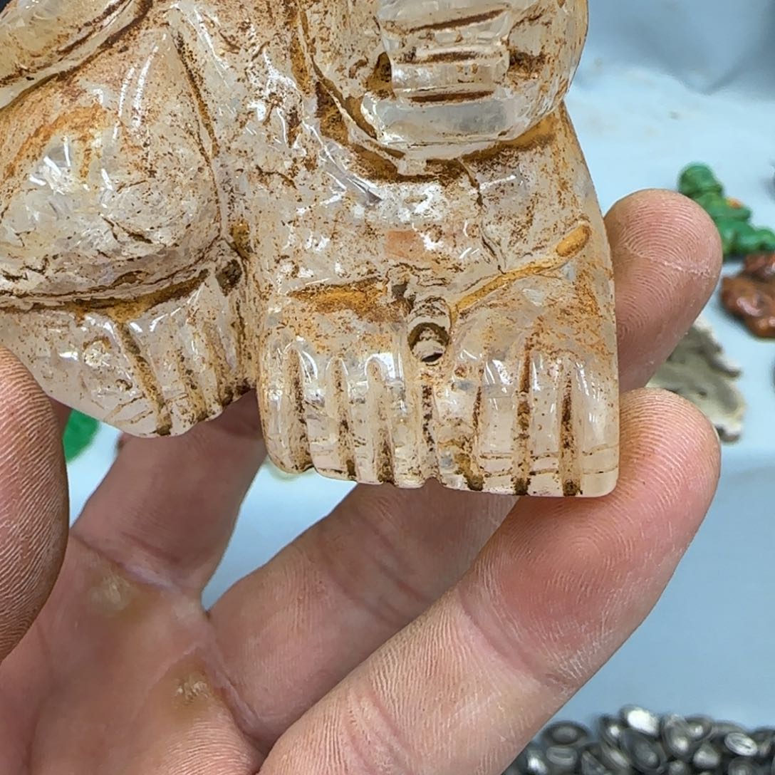 未镶嵌和田玉（糖玉）珠宝奇石用****2