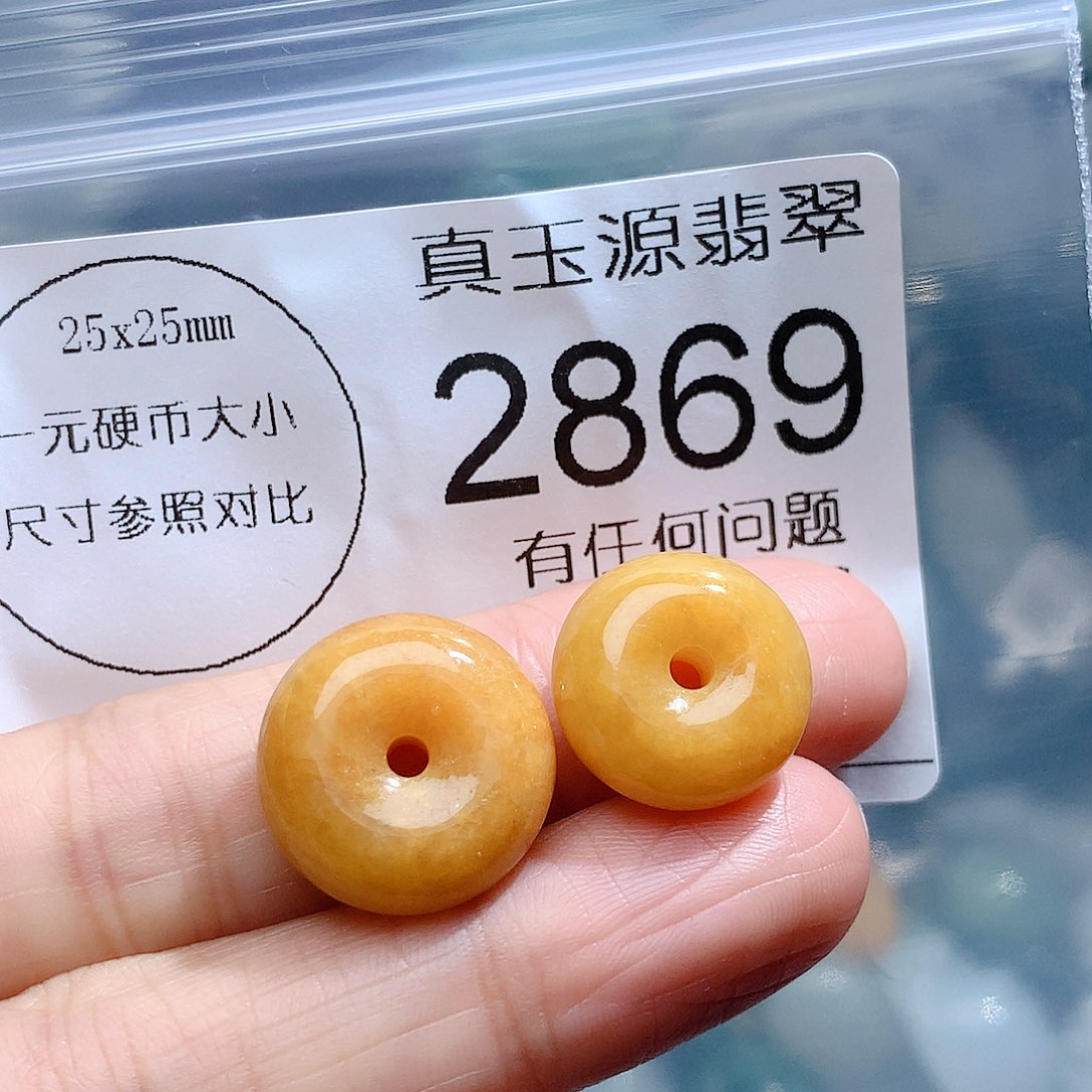 翡翠颈饰未镶嵌2869。