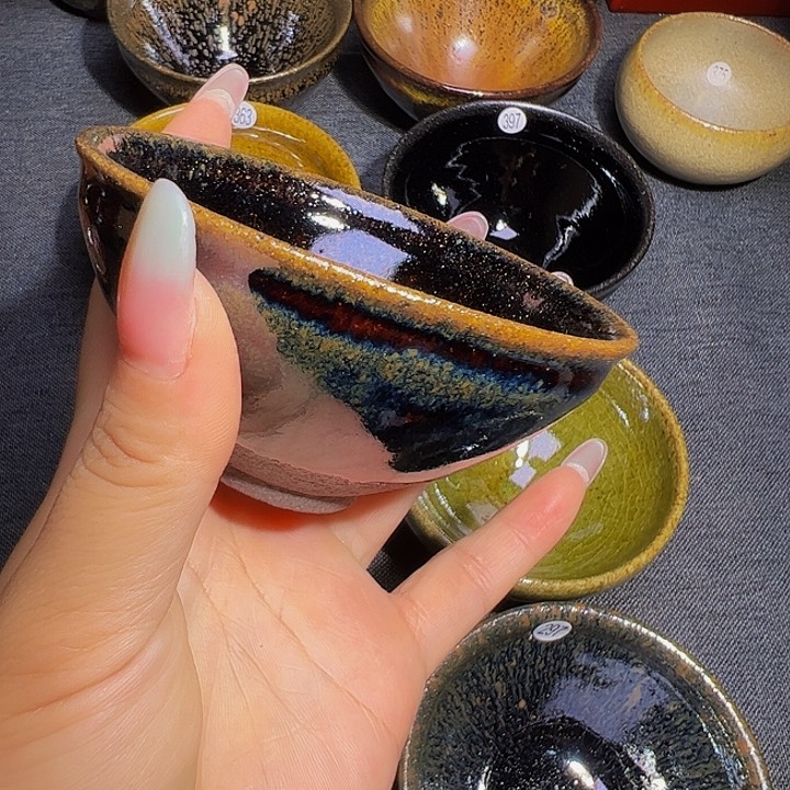 茶盏*️龙窑柴烧手工制作