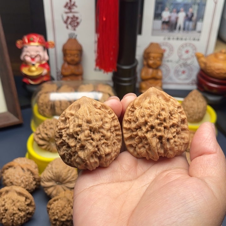 文玩核桃吊坠官帽