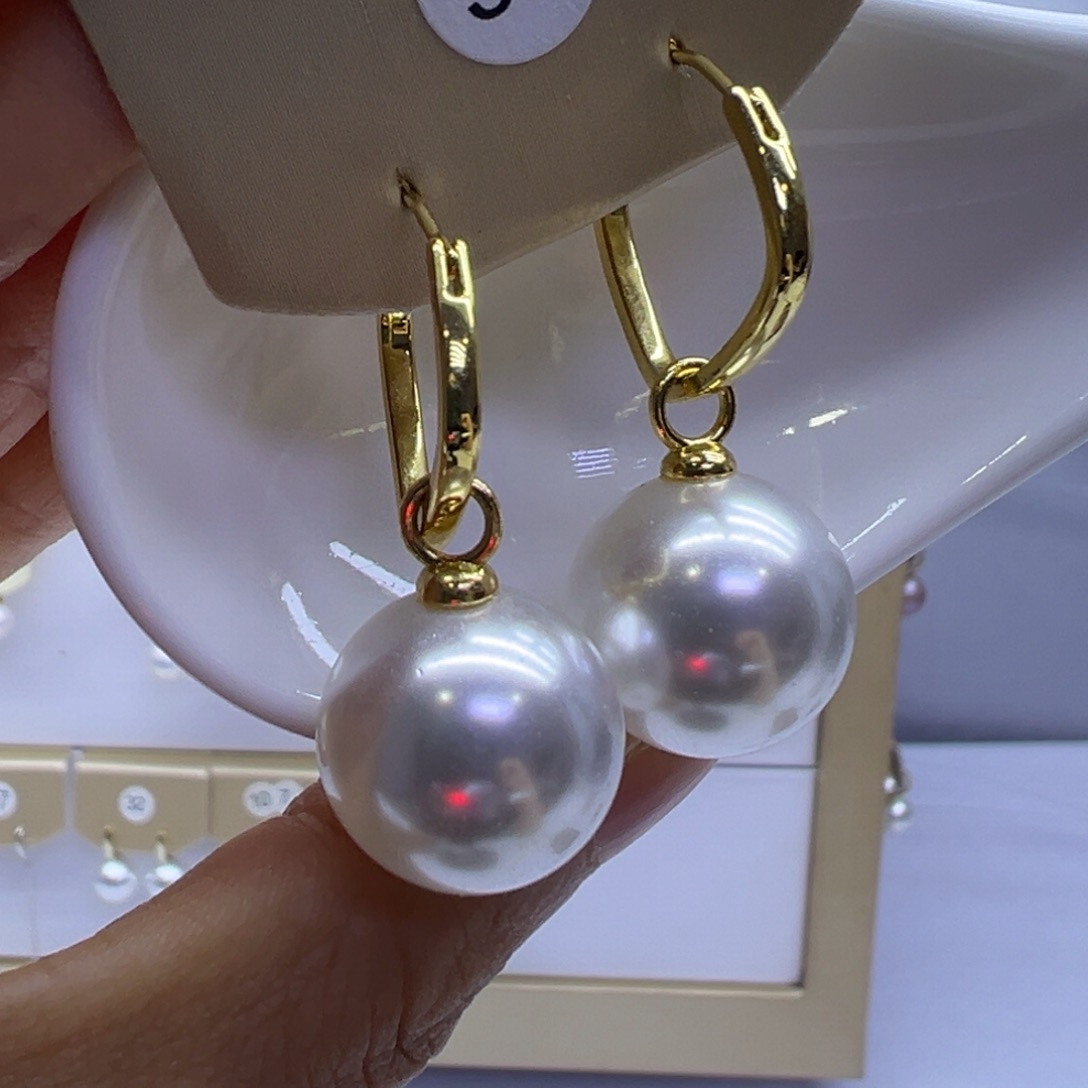 未镶嵌耳饰淡水珍珠