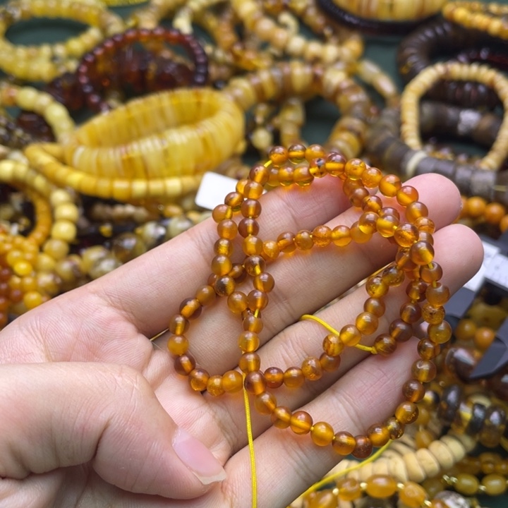 树脂六臻珠宝天然手串