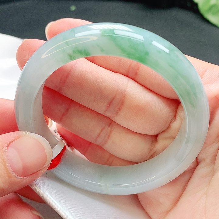 翡翠手镯未镶嵌手镯55