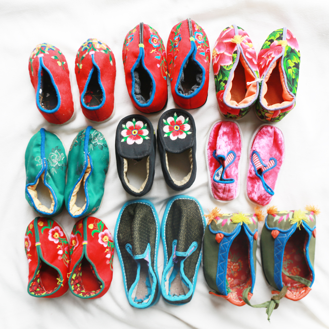 手工儿童布鞋  棉鞋  情侣夏季透气软底春夏传统民族风绣花春秋