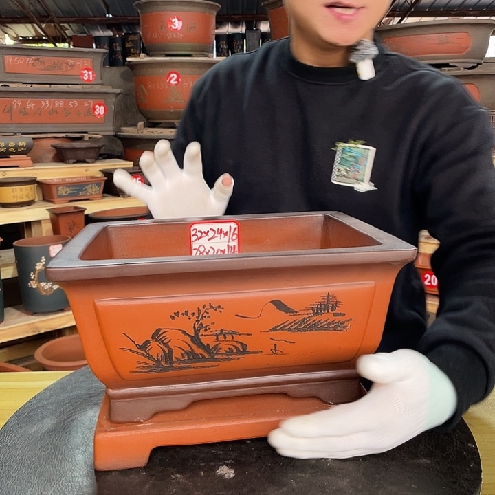 紫砂花盆工厂直发
