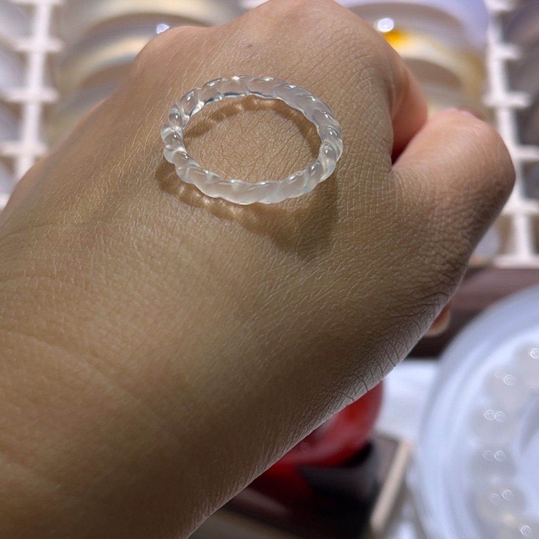 玛瑙/玉髓未镶嵌戒指