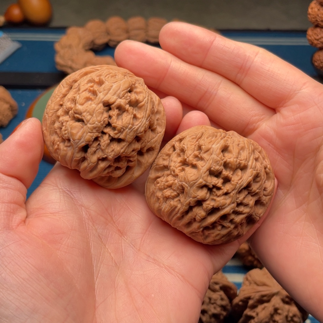 把件文玩核桃47全品华北将军