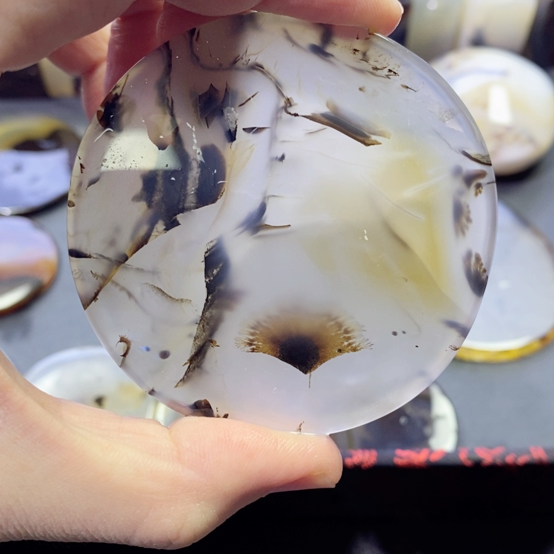 玛瑙/玉髓颈饰未镶嵌编号28瑕疵