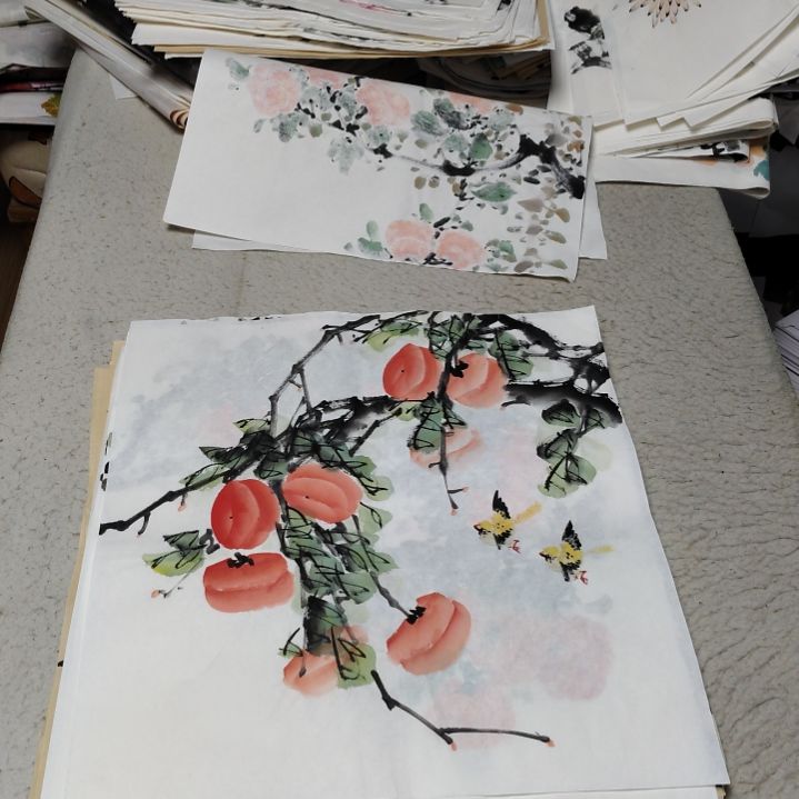 偏***货国画国画花鸟花鸟花鸟