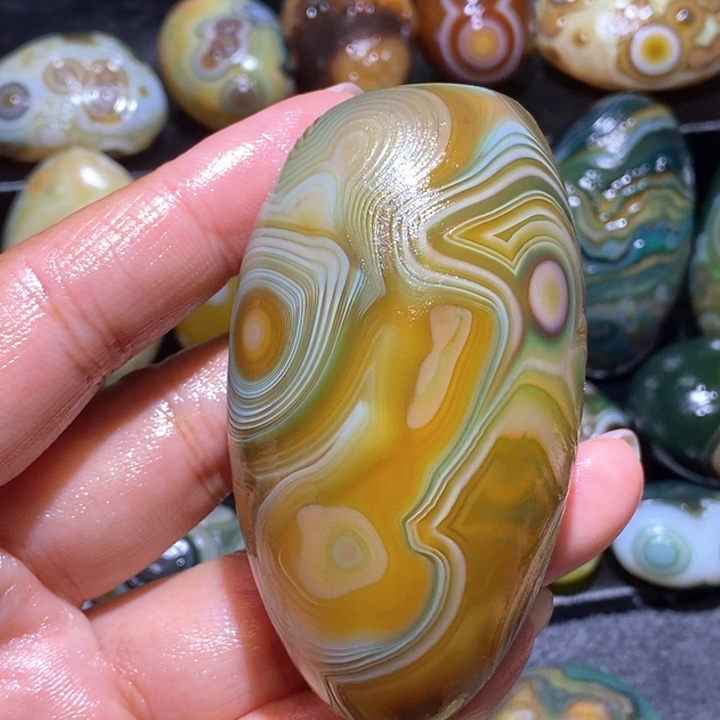 玛瑙/玉髓吊坠(不含链)未镶嵌