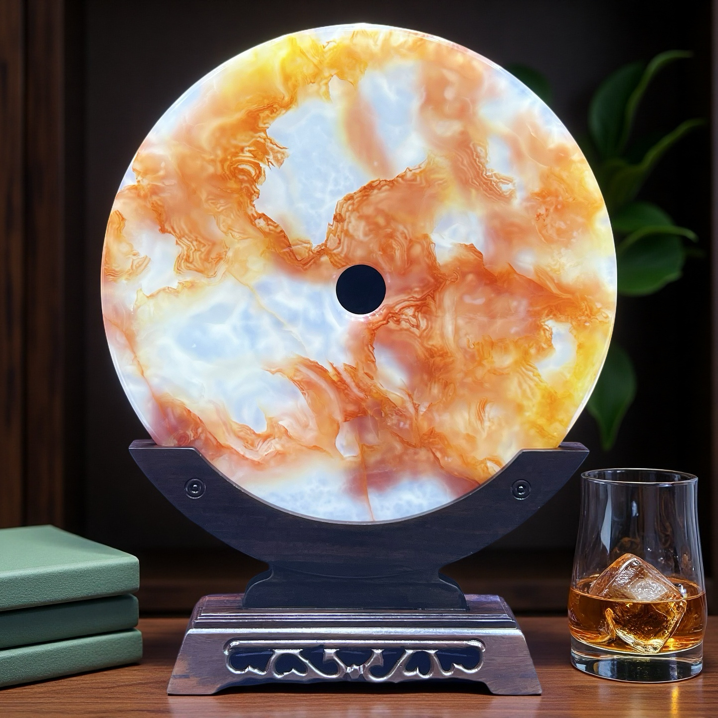 【36公分意境平安扣】家居装饰摆件乔迁开业客厅摆件送礼桌面摆件